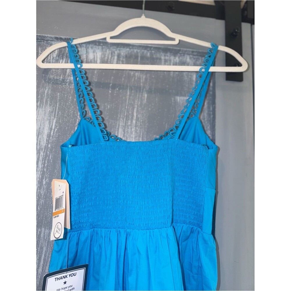 City Studios Bright Blue Tiered Mini Dress 💙✨ - Picture 6 of 9